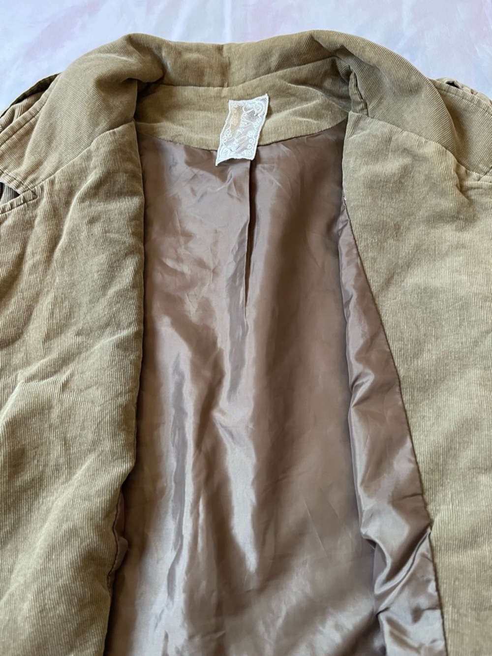 Sadie & Sage Olive Green Utility Jacket - Picture 4 of 5